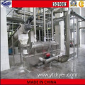 Chlorinated Rubber Vibrating Fluid Bed Drying Machine